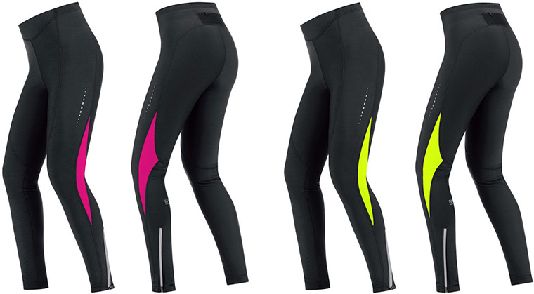 gore winter running tights
