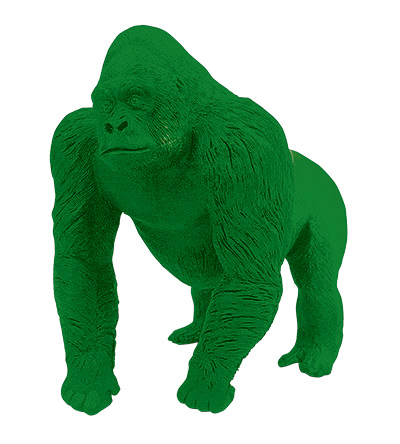 Kids Christmas Gifts: Endangered species gorilla eraser