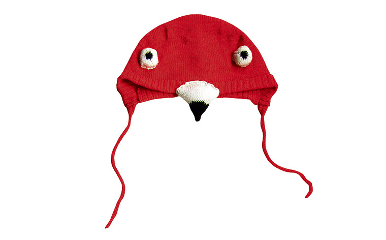 Kids Christmas Gifts: Hand-knitted flamingo hat