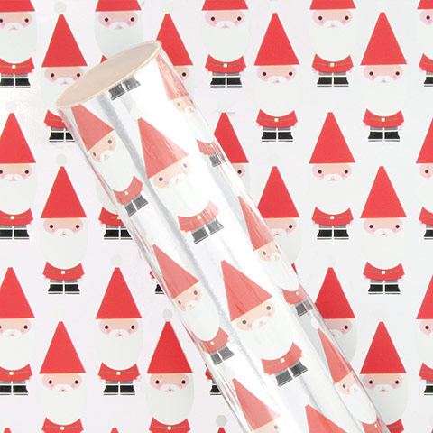 Best Christmas cards wrap: Gnome wrapping paper