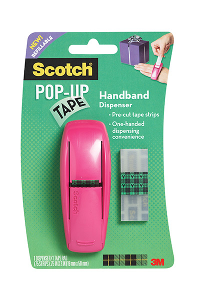 Best Christmas cards wrap: Scotch pop-up tape handband