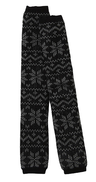 For her Christmas gifts: Knitted legwarmers