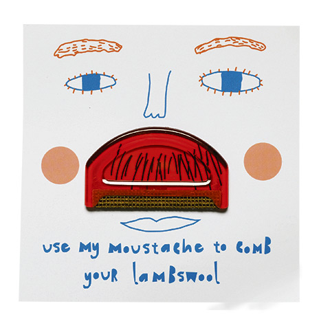 For him Christmas gifts: Lambswool comb