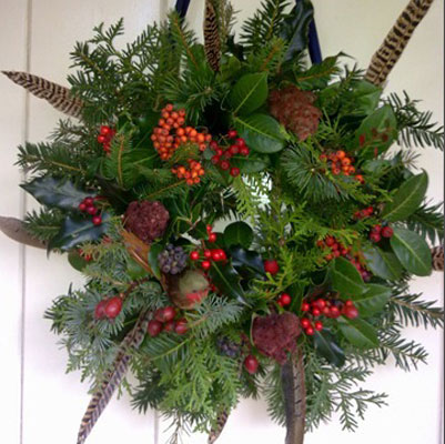 Garth Bayley's wreath