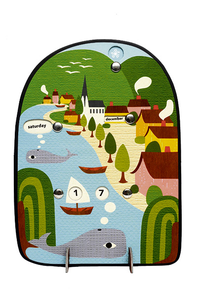 Wildcard Christmas gifts: Waterspouts and chimney pots perpetual calendar