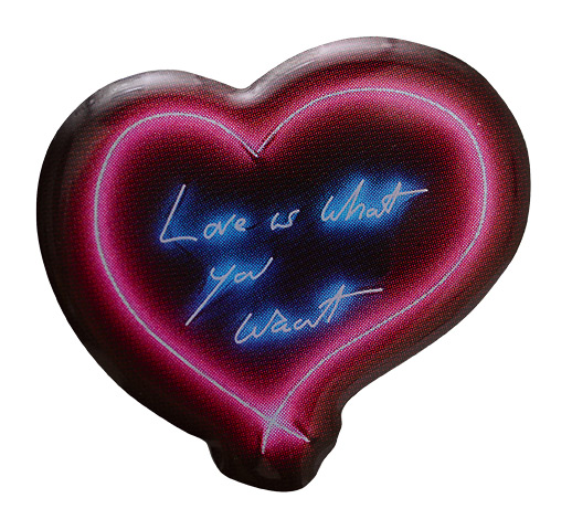 Culture Christmas gifts: Tracey Emin pin badge