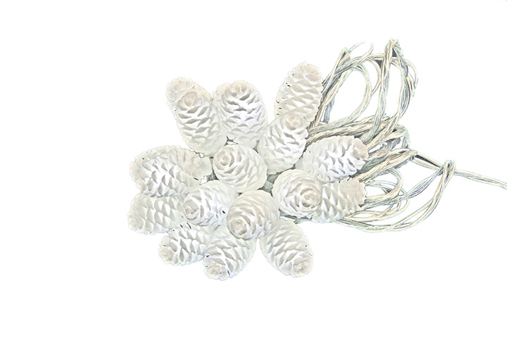 xmas decs: Clone tree lights