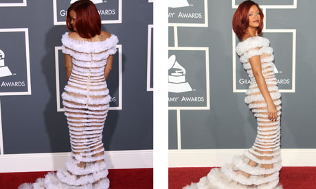 rihanna 2011 grammy dress. Rihanna at the Grammys