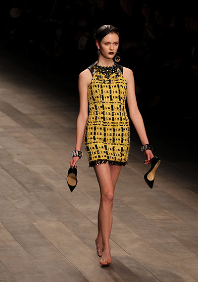 London fashion week Mon: Holly Fulton - London fashion week