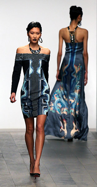 London fashion week Mon: Holly Fulton Catwalk - London Fashion Week