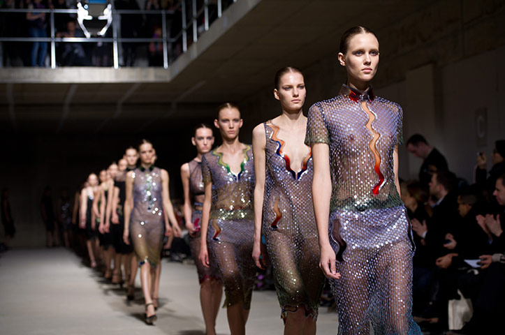 London fashion week Mon: Christopher Kane London fashion week