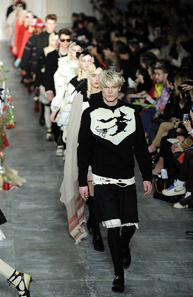 London fashion Tuesday: Meadham Kirchhoff London fashion week