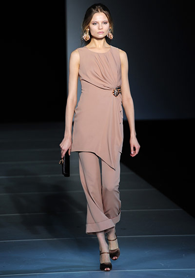 Milan fashion week Sunday: The Giorgio Armani show