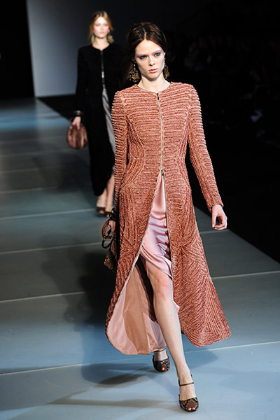 Milan fashion week Sunday: The Giorgio Armani show