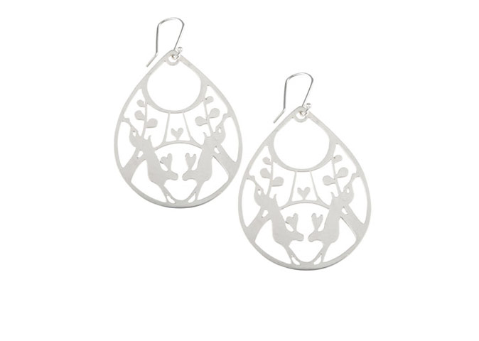 Valentines day gift ideas: Oria earrings at econe.co.uk