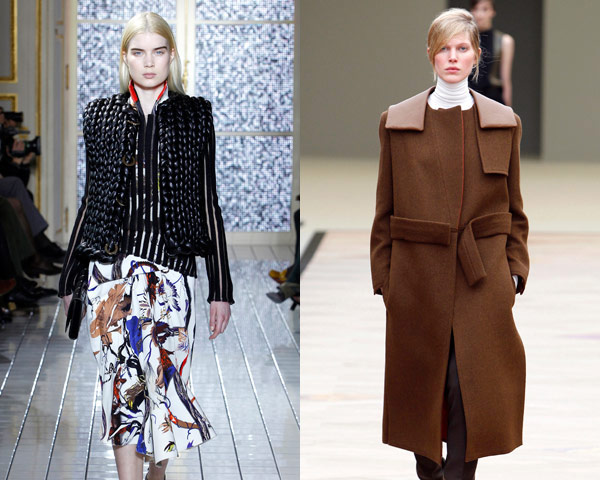 Paris top ten: Models wear Balenciaga and Celine