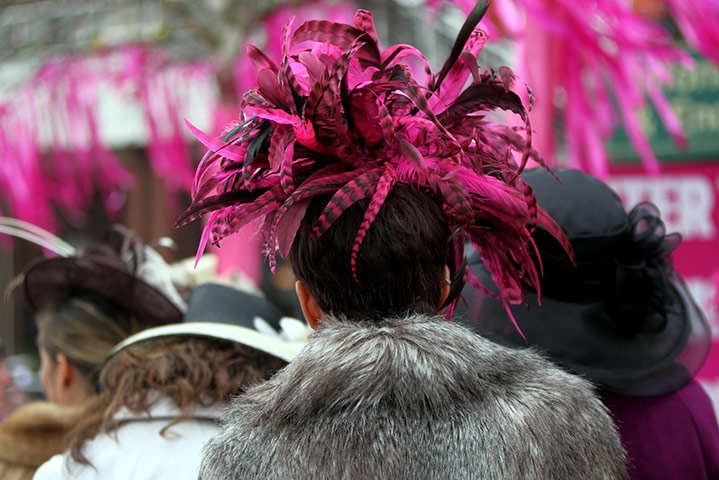 Cheltenham ladies day: Ladies day at Cheltenham Festival