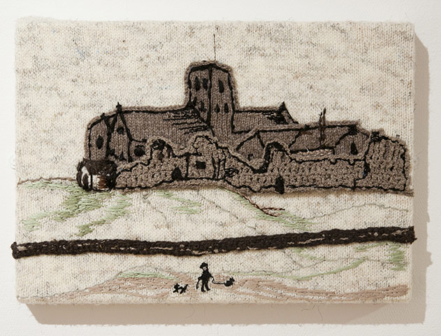 Knitted art: Lowry’s St Paul’s Church