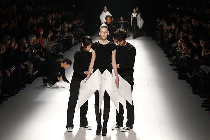 Paris FW Thursday shows: The Issey Miyake show, Paris fashion week