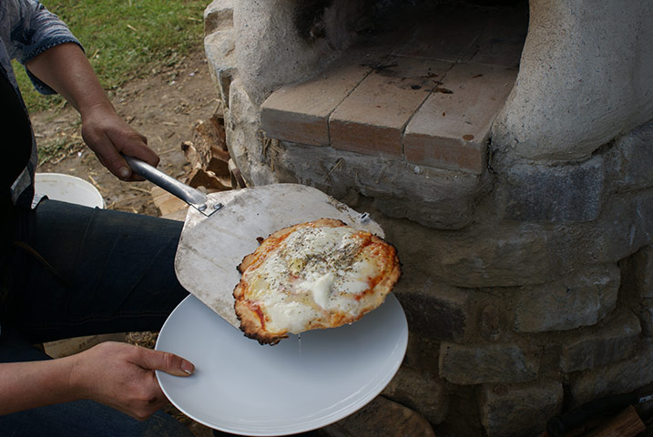 Pizza oven: 14