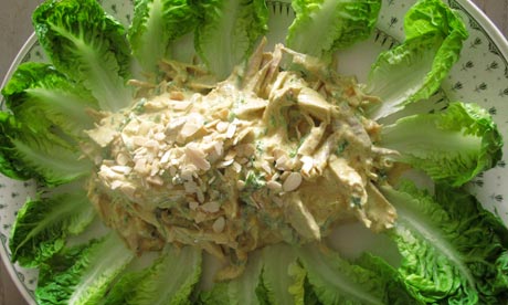 Perfect coronation chicken