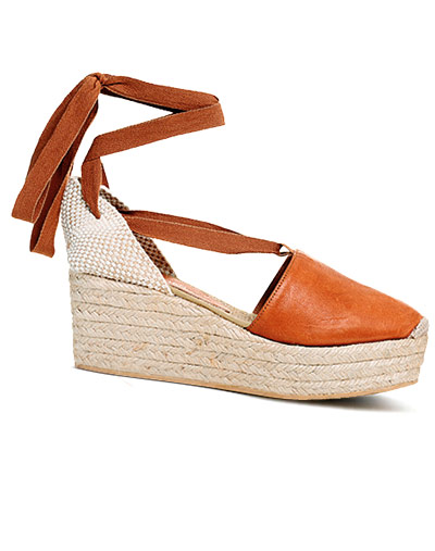 Espadrilles: Ankle tie
