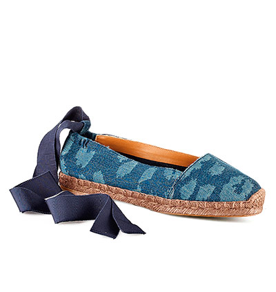 Espadrilles: Denim clouds
