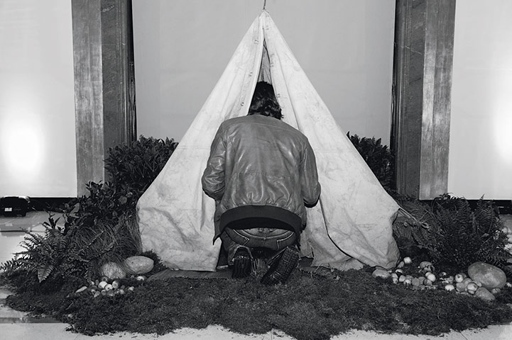 Mulberry 40th birthday: Mulberry 40th: A guest at Claridges