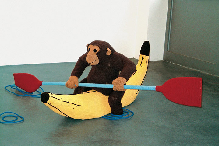 Astounding knits: Knitted monkey