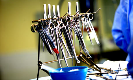 Organ transplant surgery