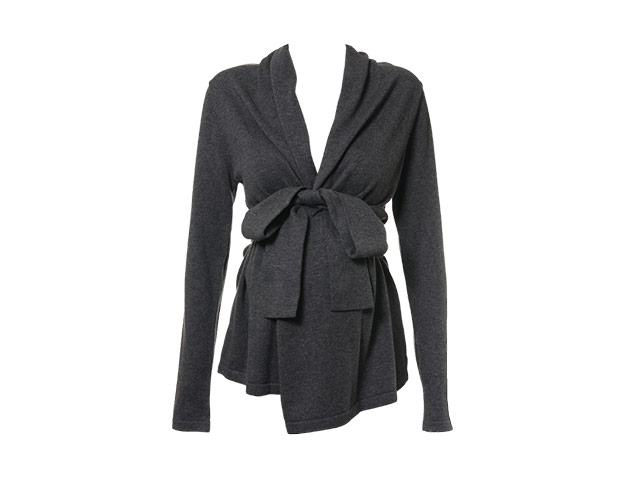 Maternity clothes: Grey Bumpalicious wrap top