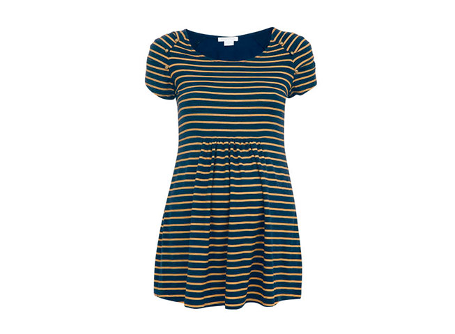 Maternity clothes: Mamas and Papas striped maternity top