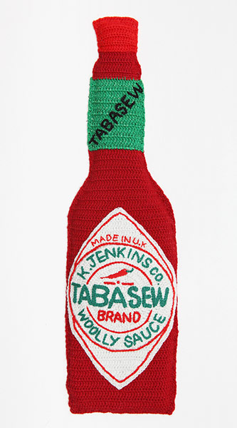 Crocheted delicacies: Tabasew woolly sauce