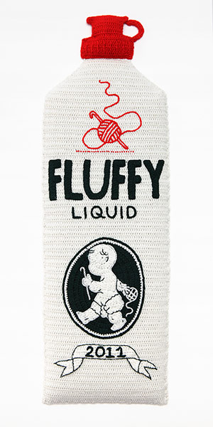 Crocheted delicacies: Fluffy liquid