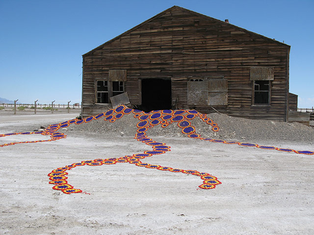 Urban Knits: Abondoned barracks