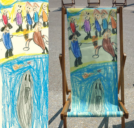 Imogen Foster's deckchair design