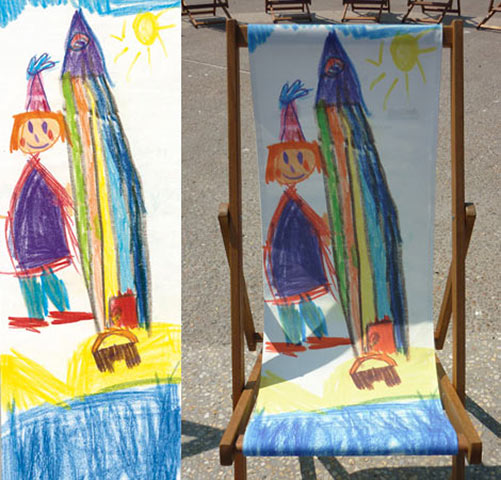 Deckchair designs: Betsie Field's deckchair design