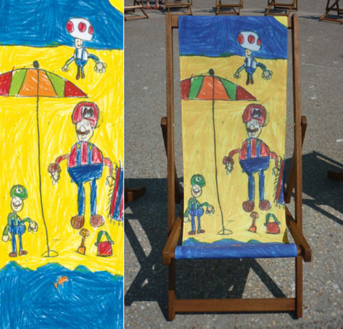 Deckchair designs: Ricardo Garcia's deckchair design