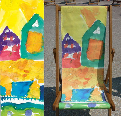 Deckchair designs: Ehlana Nelson's deckchair design