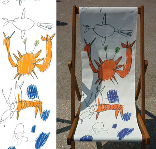 Deckchair designs: Caelan Wassell's deckchair design