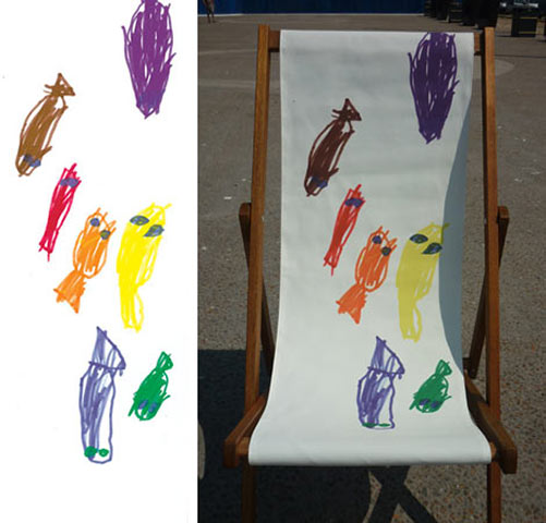 Deckchair designs: Luka Boulton's deckchair design