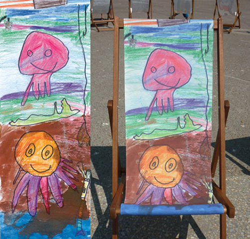 Deckchair designs: Izaak Salmon-Brown's deckchair design