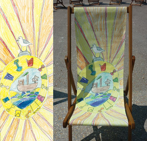 Deckchair designs: Eden Katz's deckchair design