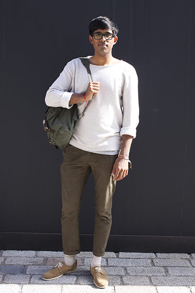 LFW vox pops: Viv Vadoliya, 22, photographer