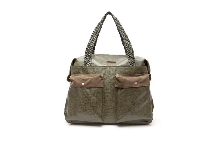 Changing bags: Matt and Nat changing bag