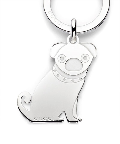 Wishlist: Key rings: Silver pug