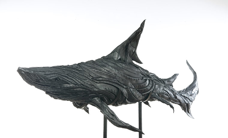 Power of Making gallery: Tyre Shark by Ji Yong-Ho