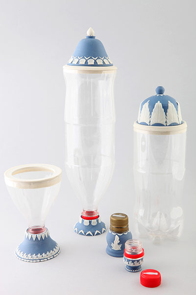 Power of Making gallery: Wedgwood style soft drink bottles