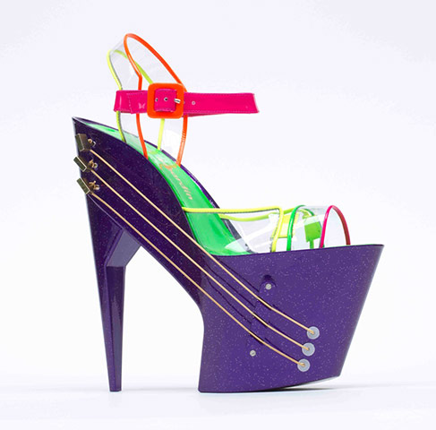 Power of Making gallery: E-Shoe (High-heeled shoe guitar)