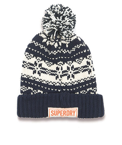 Bobble hats: Fair Isle